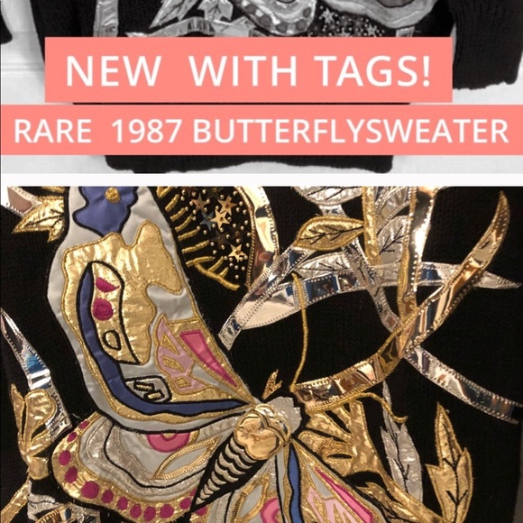 #SOLD sorry. 🥴. Bonnie Boerer Vintage Sweater - Picture 7 of 8